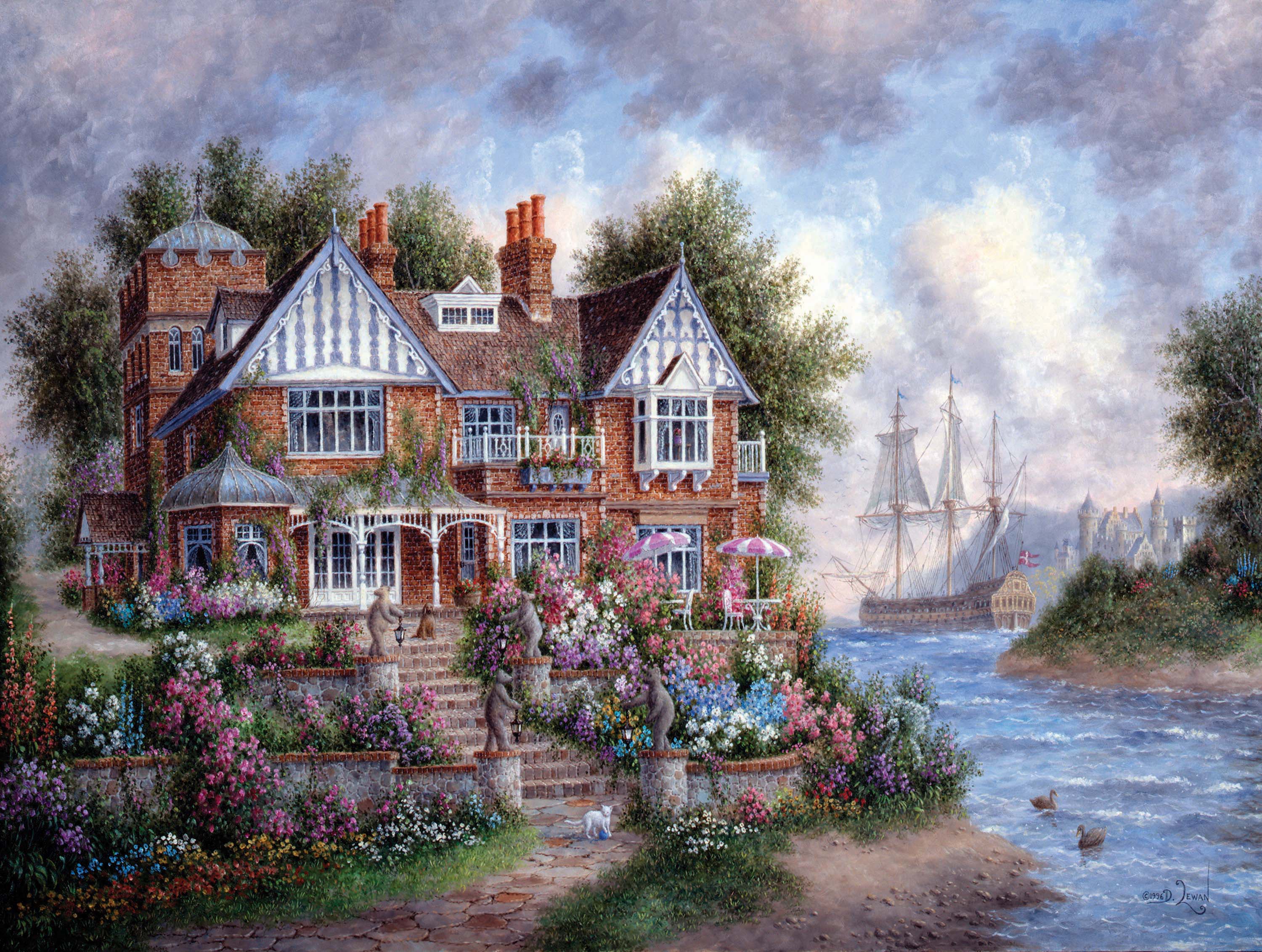 Seaside Collection - The Bearister's Mansion, Dennis Lewan (550pcs)