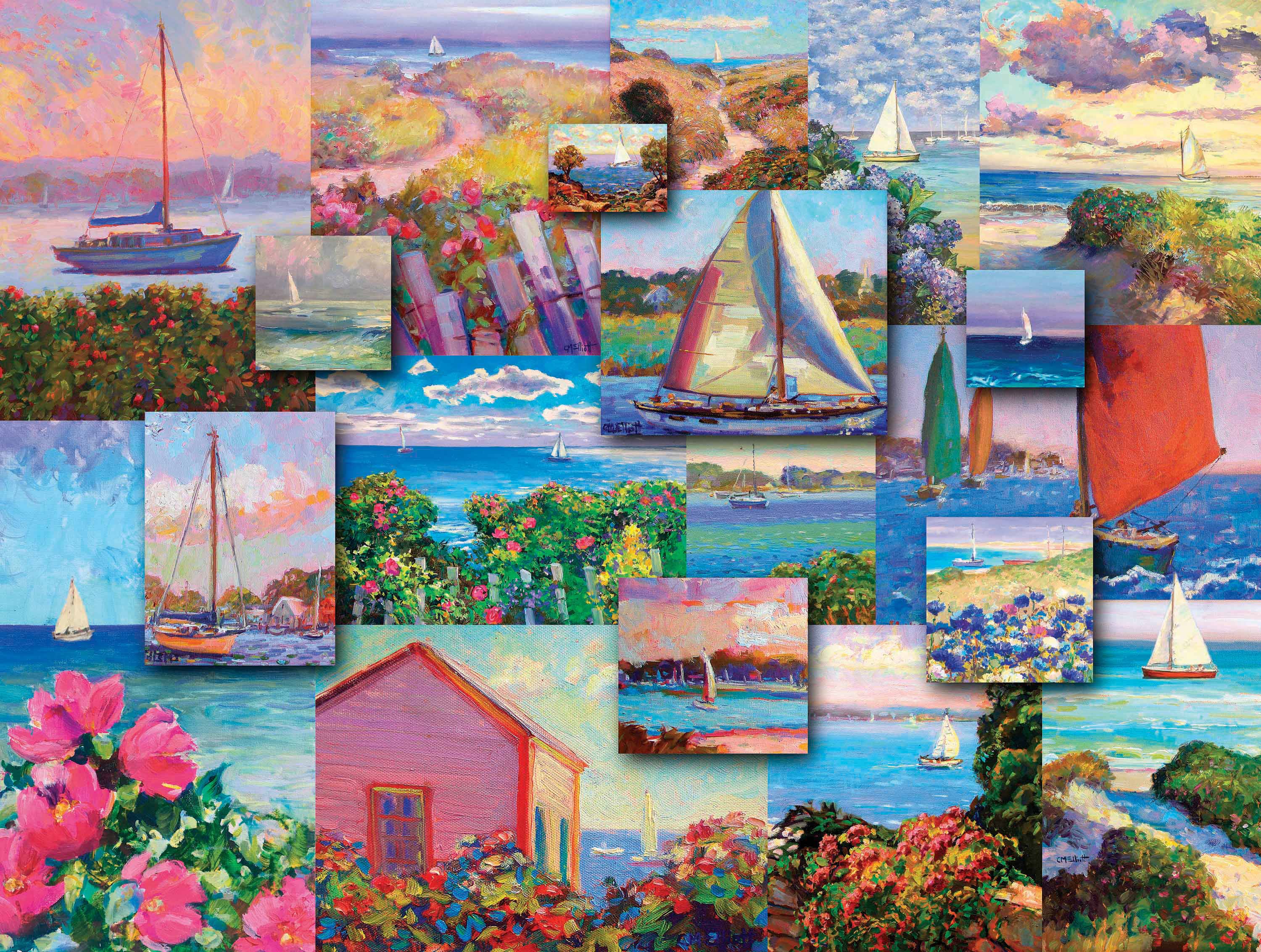 Seaside Collection - Sailing Away (550pcs)