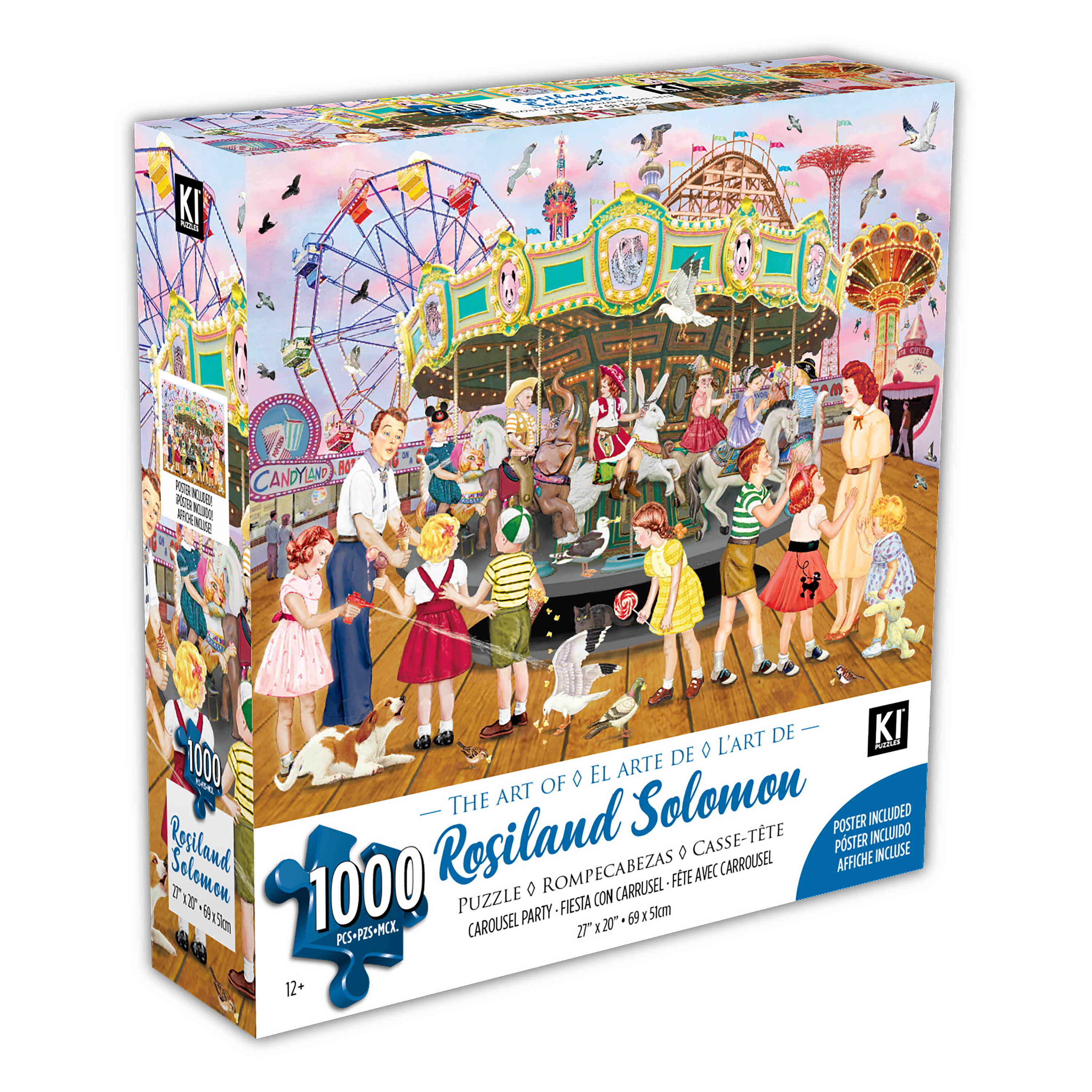 Carousel Party, Rosiland Solomon (1000pcs)