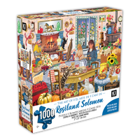 PFG séjournant chez grand-mère, Rosiland Salomon (1000pcs) (utilisation / utilisée - puzzles pour de bon)