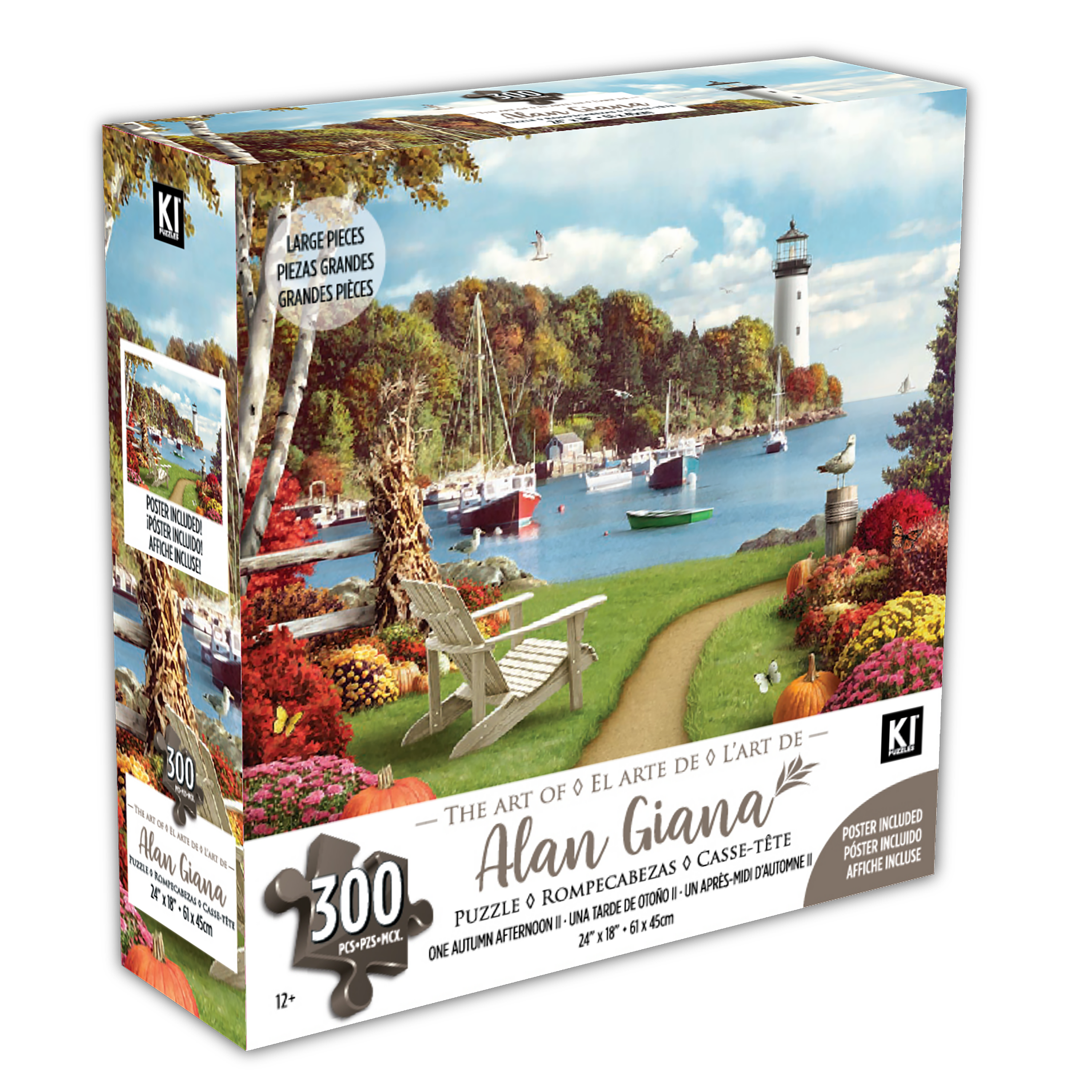 Un automne après-midi II, Alan Giana (300pcs)