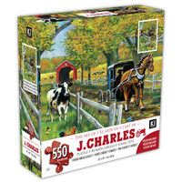Bridge couvert et buggy 3, J. Charles (550pcs)