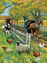 Bridge couvert et buggy 3, J. Charles (550pcs)