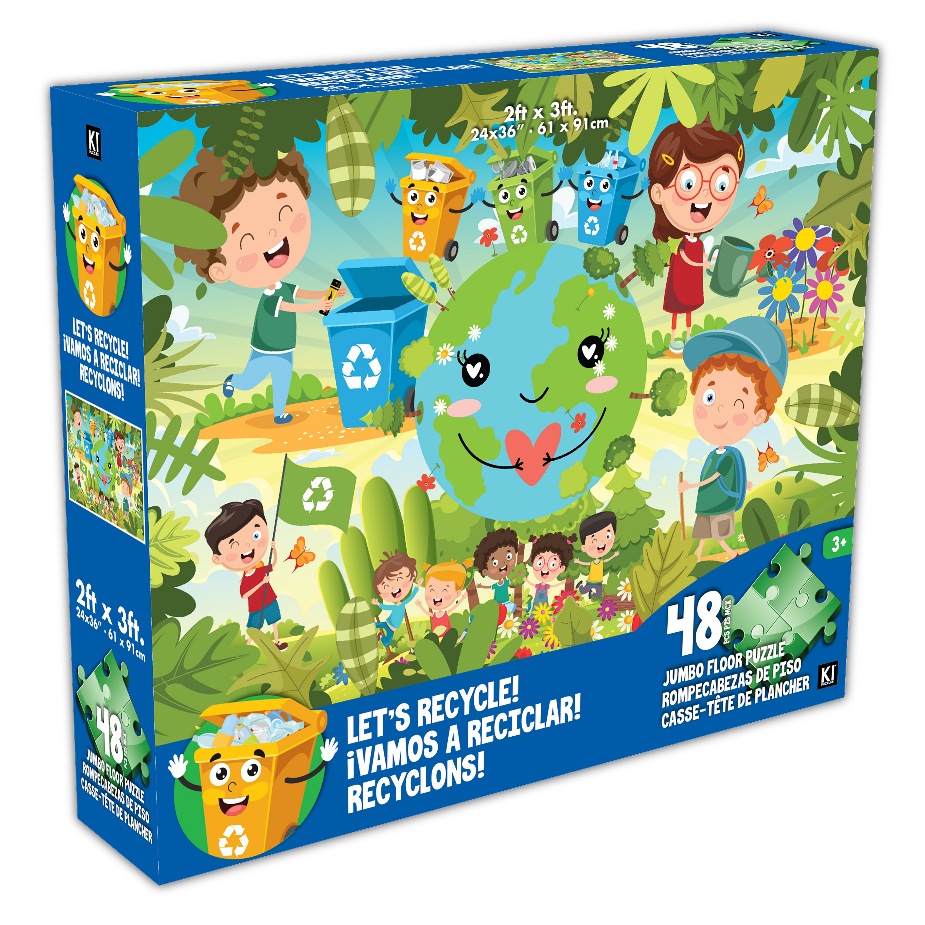 Éducation - Recycler (48pcs Puzzle)
