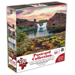 Collection de cartes postales - Hjalparfoss Waterfall, Islande (550pcs)