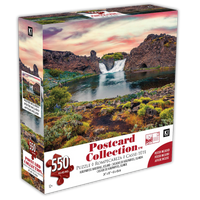 Collection de cartes postales - Hjalparfoss Waterfall, Islande (550pcs)