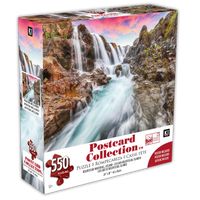 Collection de cartes postales - cascade Kolufossar, Islande (550pcs)