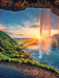 Postcard Collection - Seljalandsfoss Waterfall, Iceland (550pcs)