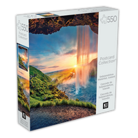 Postcard Collection - Seljalandsfoss Waterfall, Iceland (550pcs)