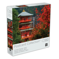 Collection de cartes postales PFG - Sanjudo Pagoda, Japon (550pcs) (utilisation / utilisée - puzzles pour de bon)