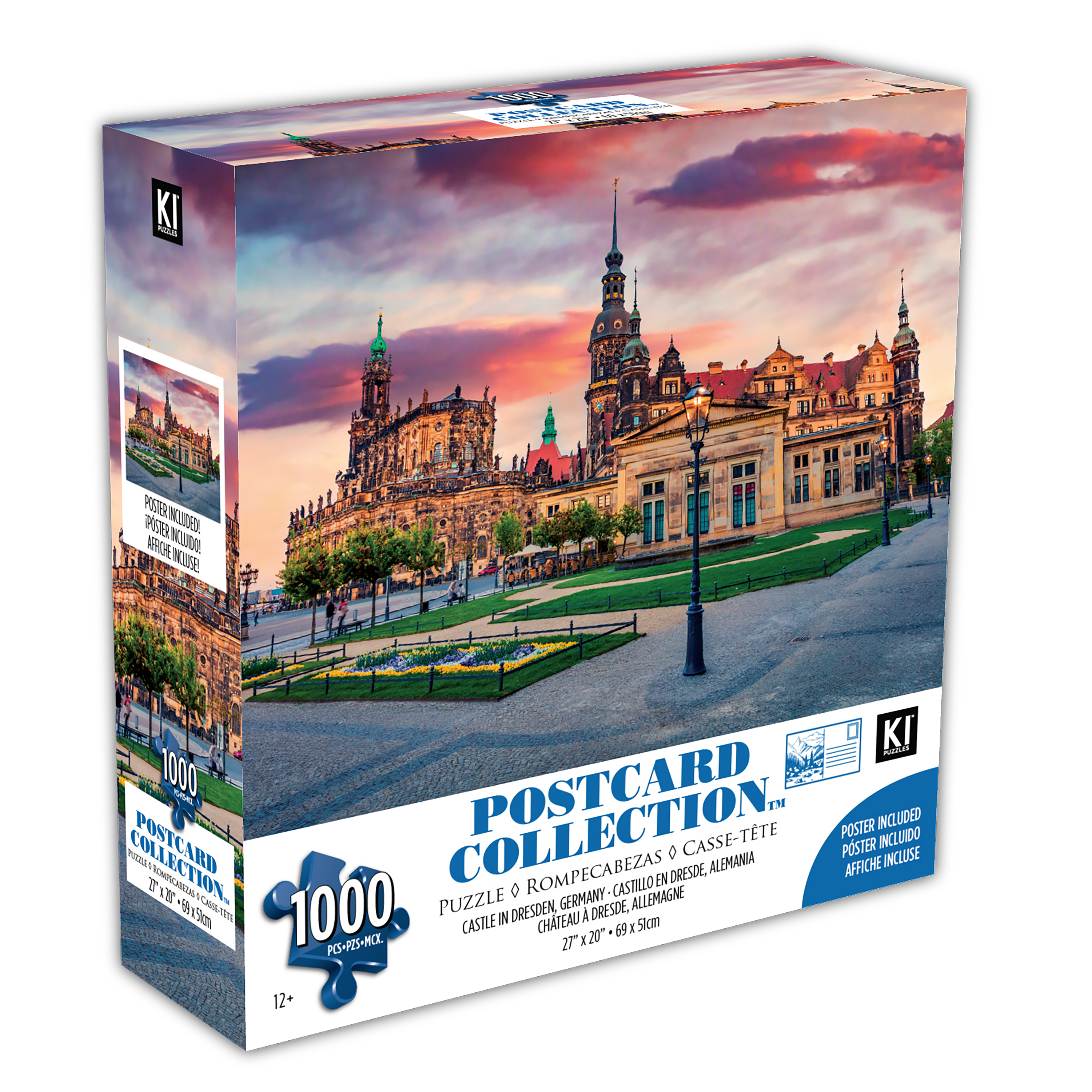 Postcard Collection - Castle in Dresden, Germany (1000pcs)
