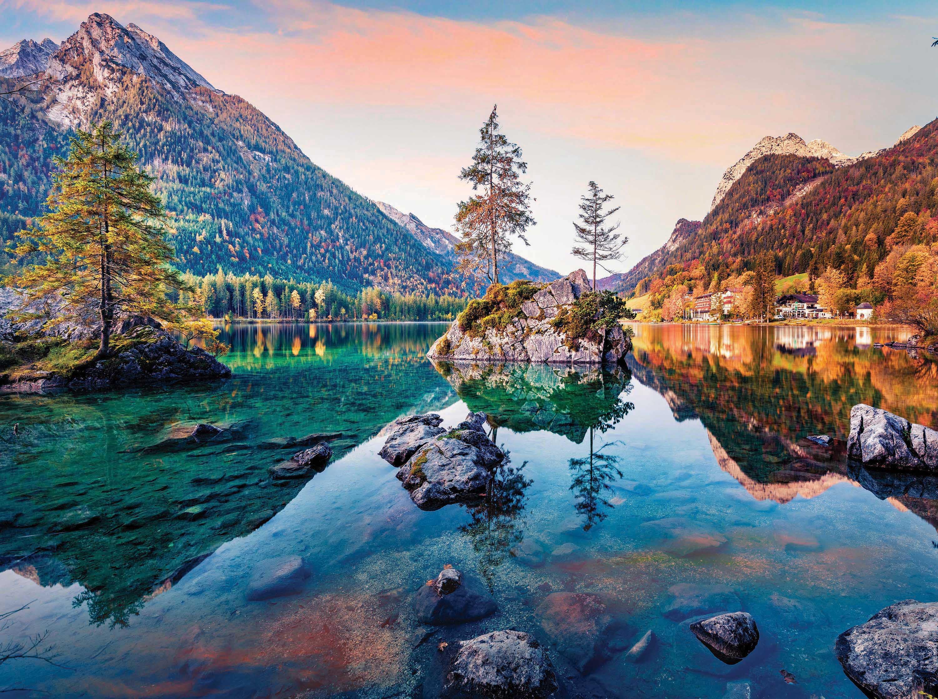 Collection de cartes postales - Hintersee Lake, Allemagne (1000pcs)