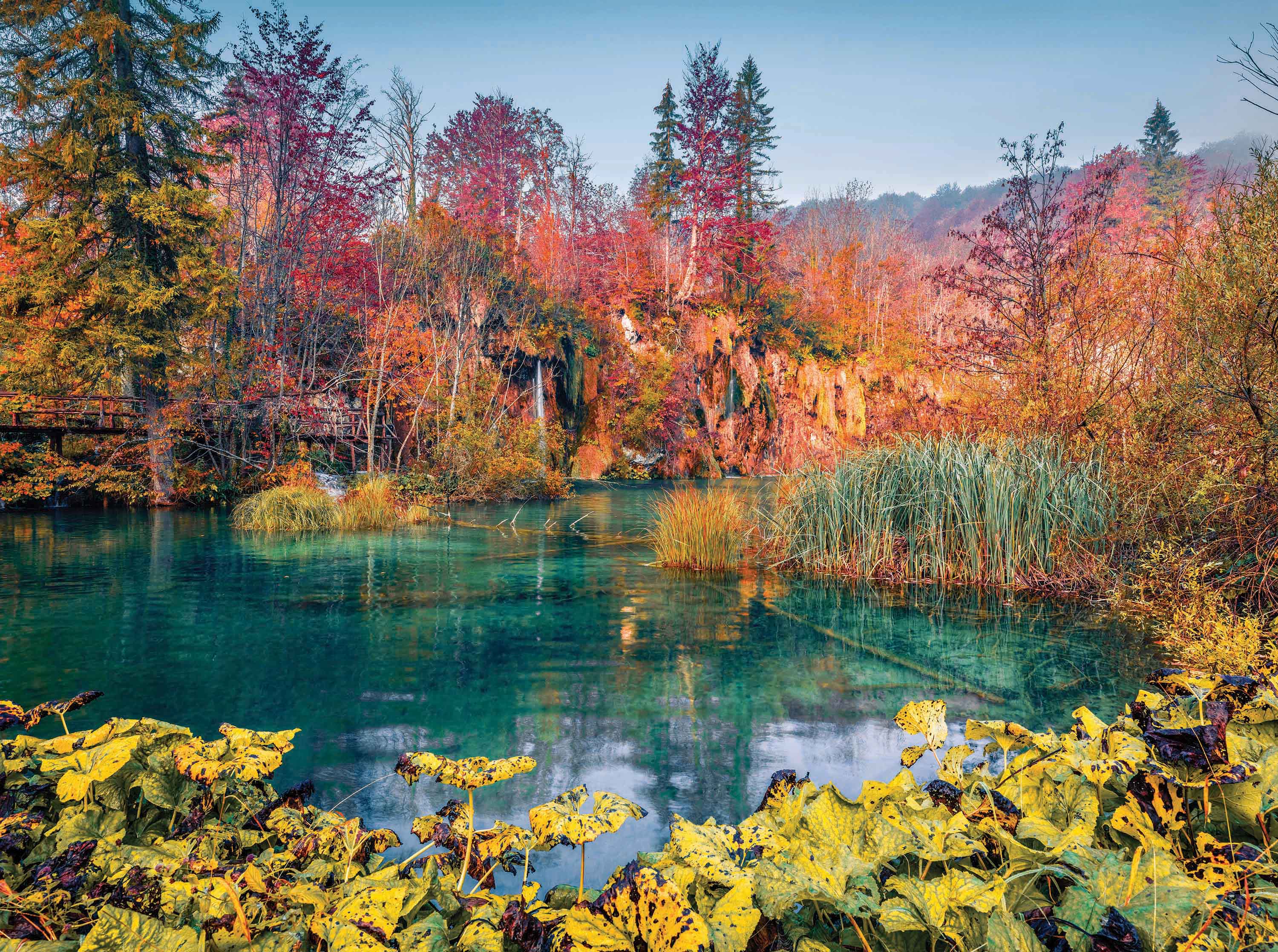 Collection de cartes postales - Parc national de Plitvice, Croatie (1000pcs)