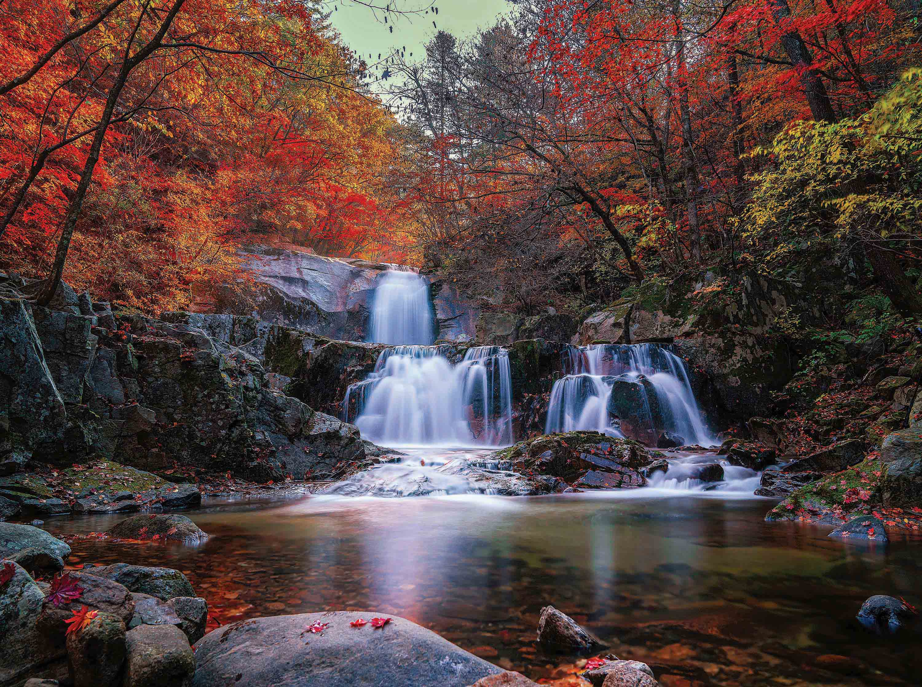 Collection des cartes postales - Parc national de Seoraksan, Corée du Sud (1000pcs)