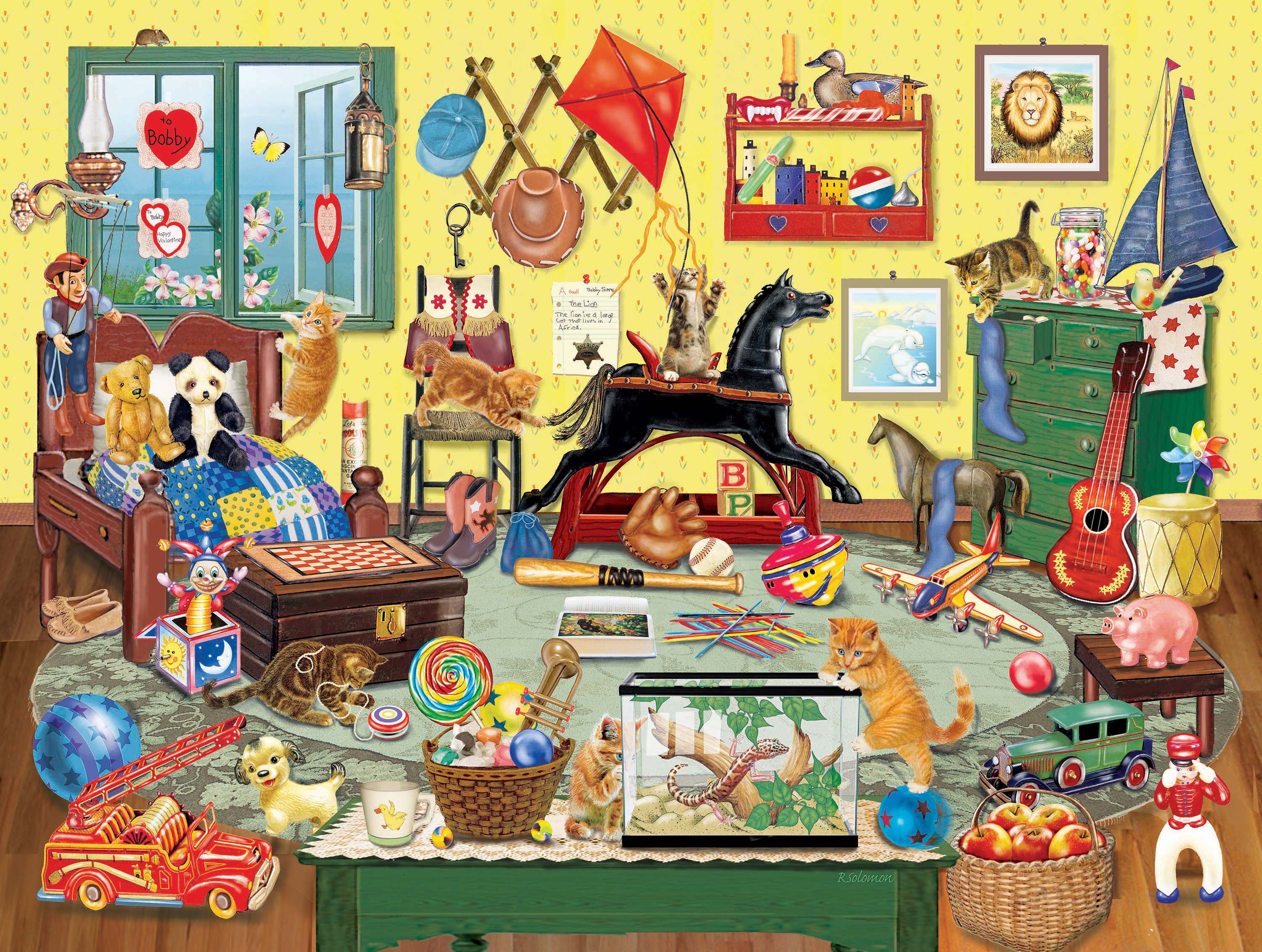 Fun In Bobby's Room, Rosiland Solomon (550pcs)