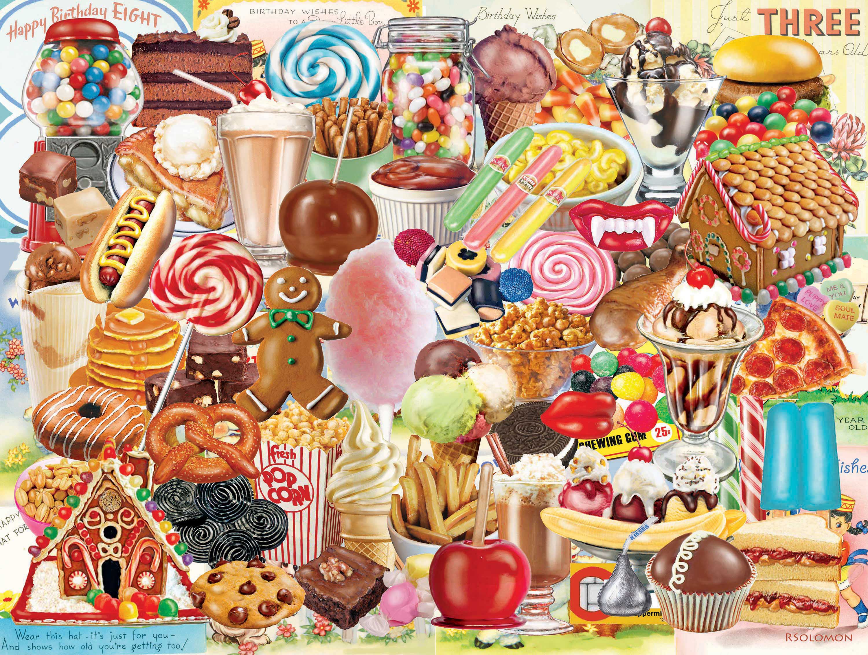 Friandises d'enfance, Rosiland Salomon (550pcs)