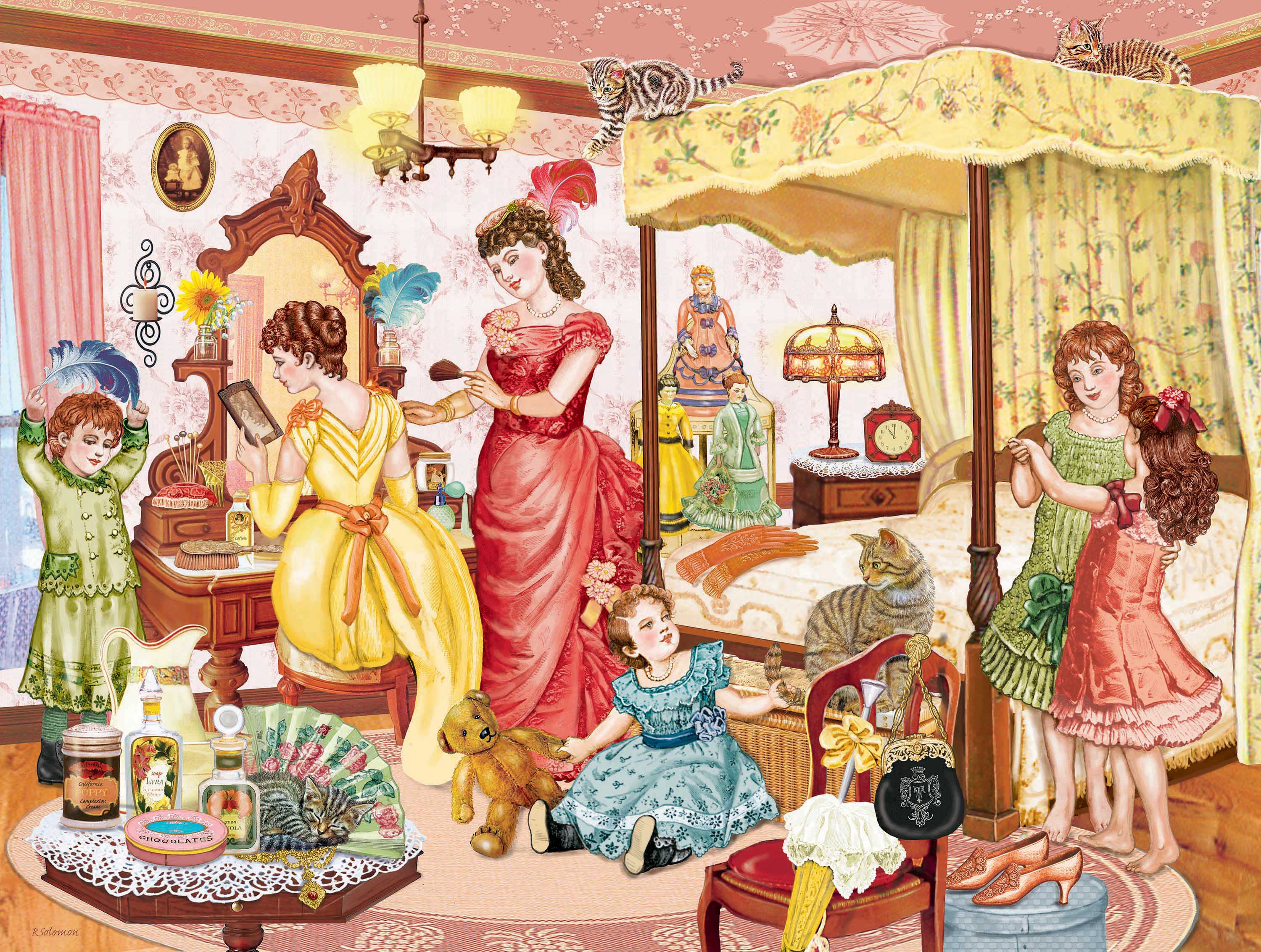 Première bal de Polly, Rosiland Salomon (550pcs)