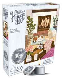 Hygge - Cozy Fireplace, Olivia Gibbs (BONUS Candle) (500pcs)