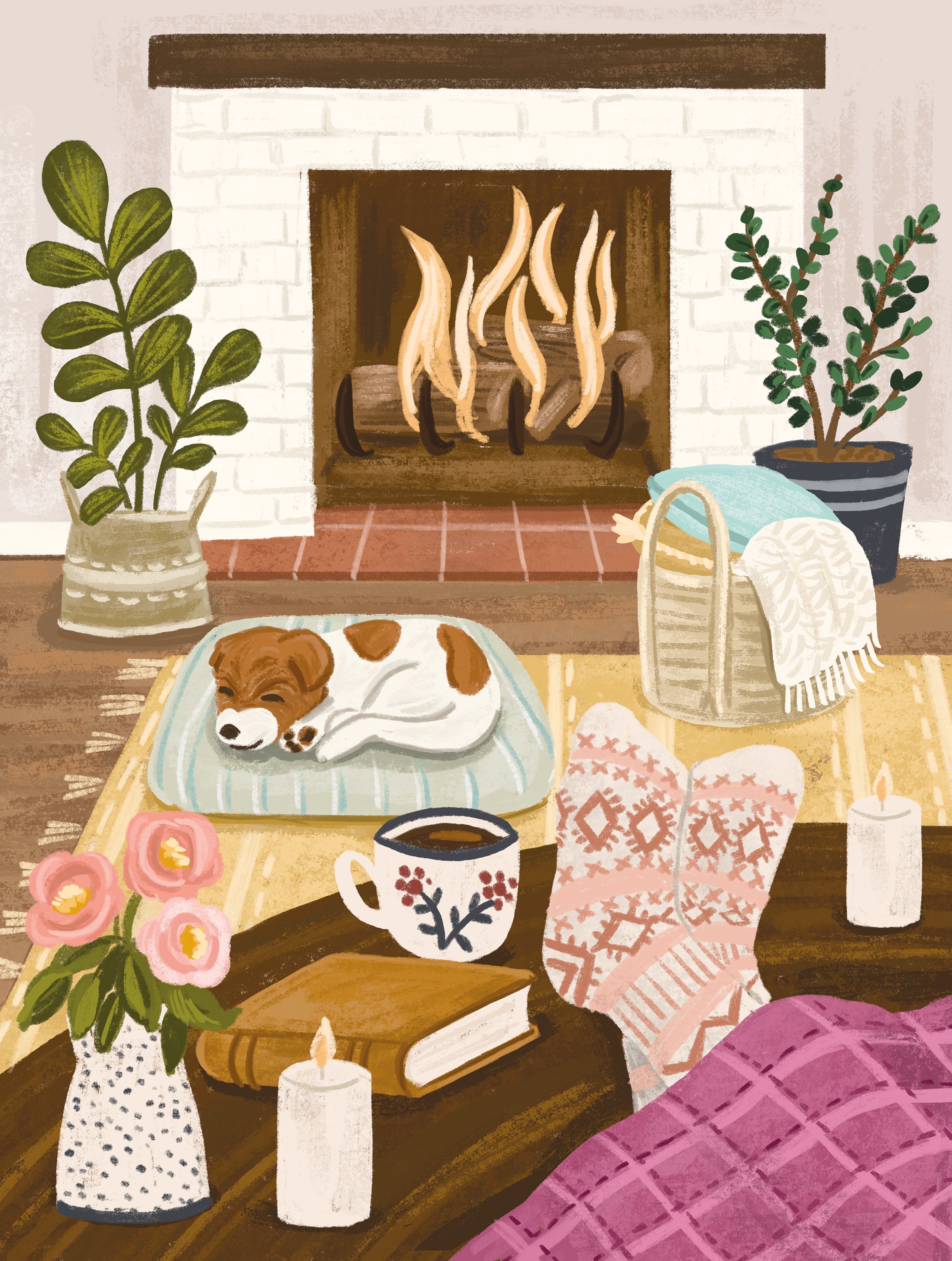 Hygge - Fiche à cozy, Olivia Gibbs (bougie bonus) (500pcs)