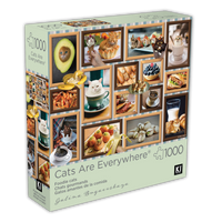 Cats Are Everywhere - Foodie Cats (1000pcs)
