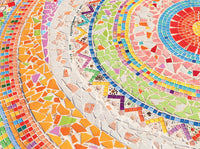 Monde coloré - plancher en mosaïque coloré (750pcs)