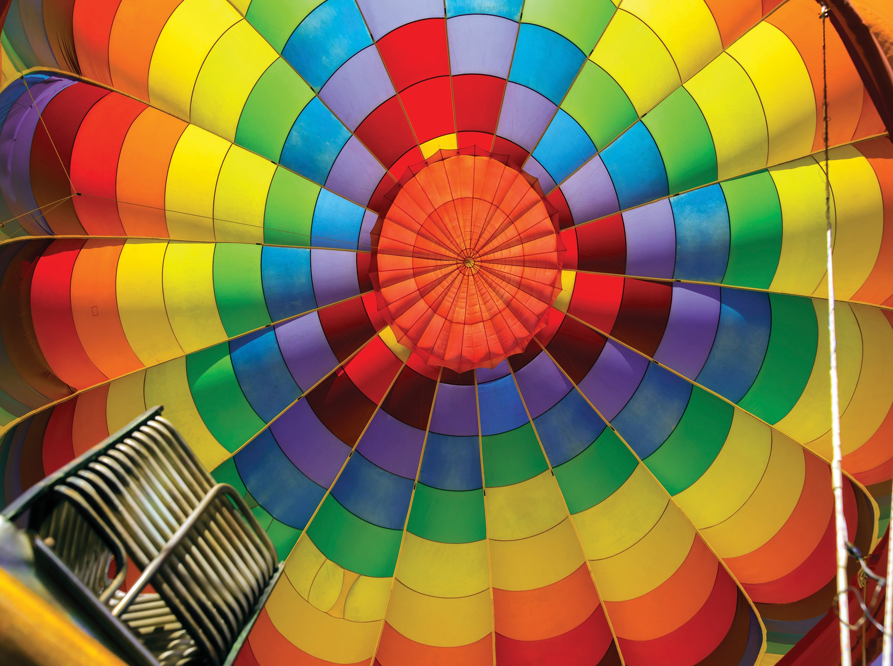 Colorful World - Inside of Colorful Hot Air Balloon (750pcs)