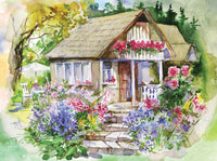 Cottages à aquarelle - Jardin enchanté (1000pcs)