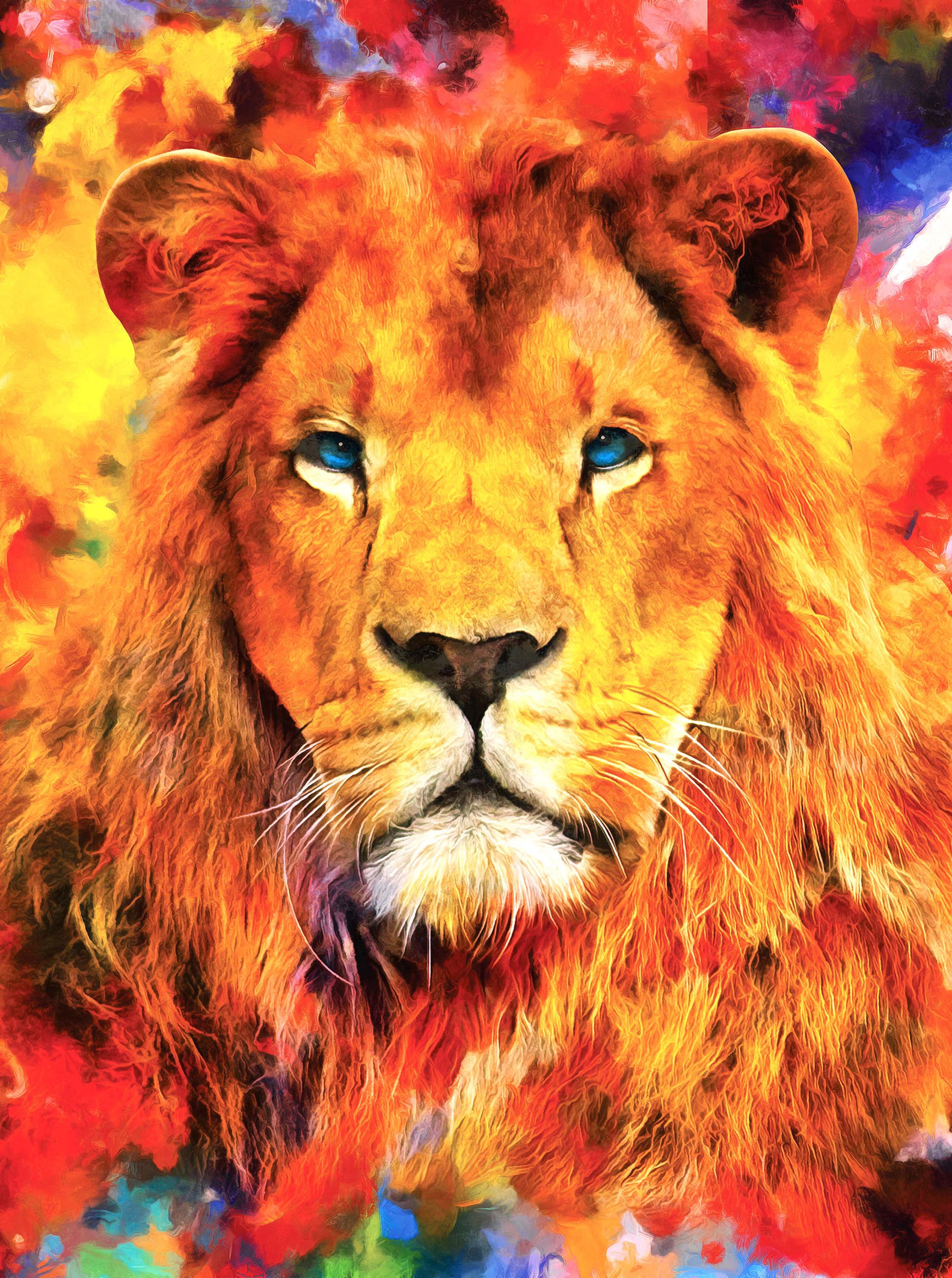 Vibrant Safari - Lion (1000pcs)