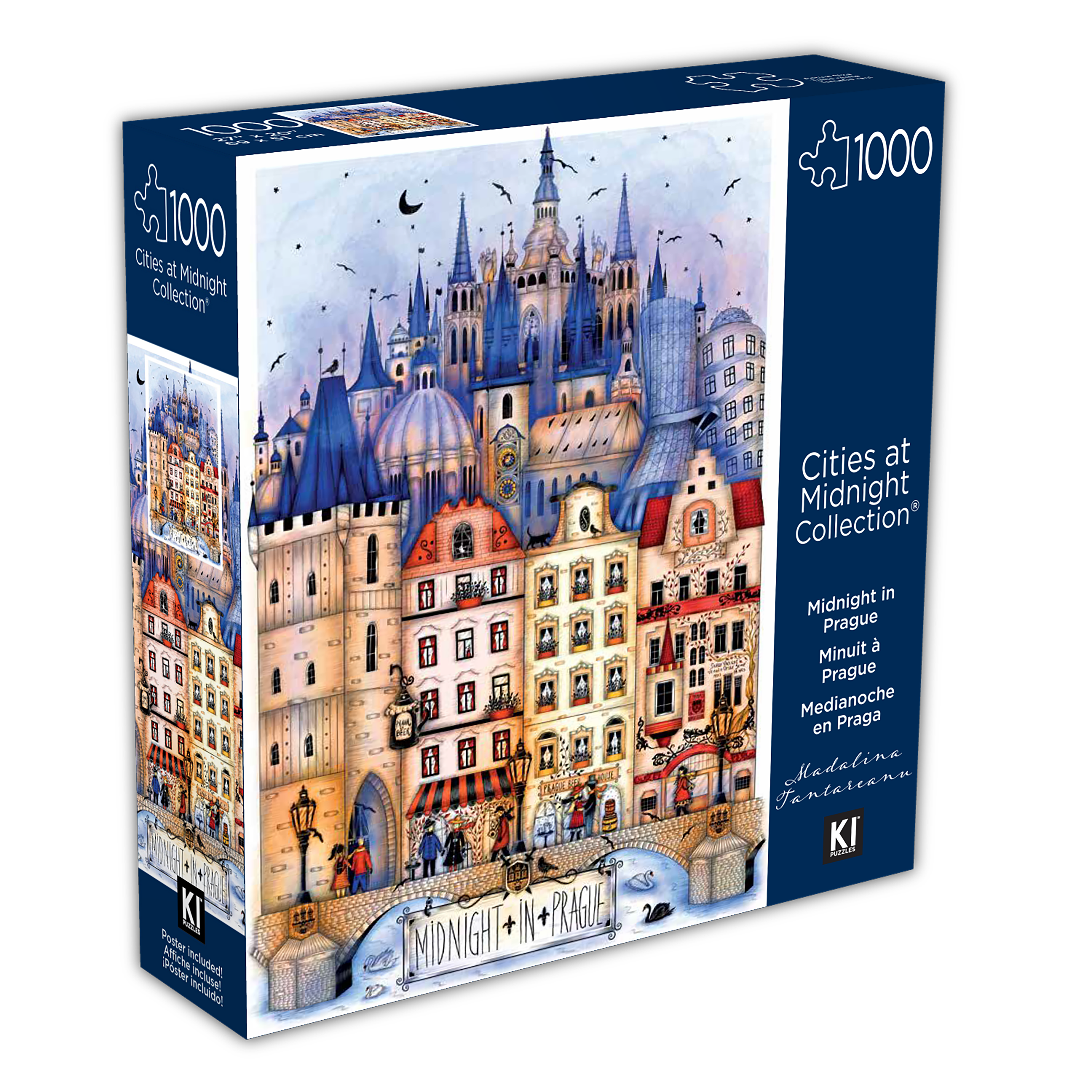 Cities à minuit - Prague, Madalina Tantareanu (1000pcs)