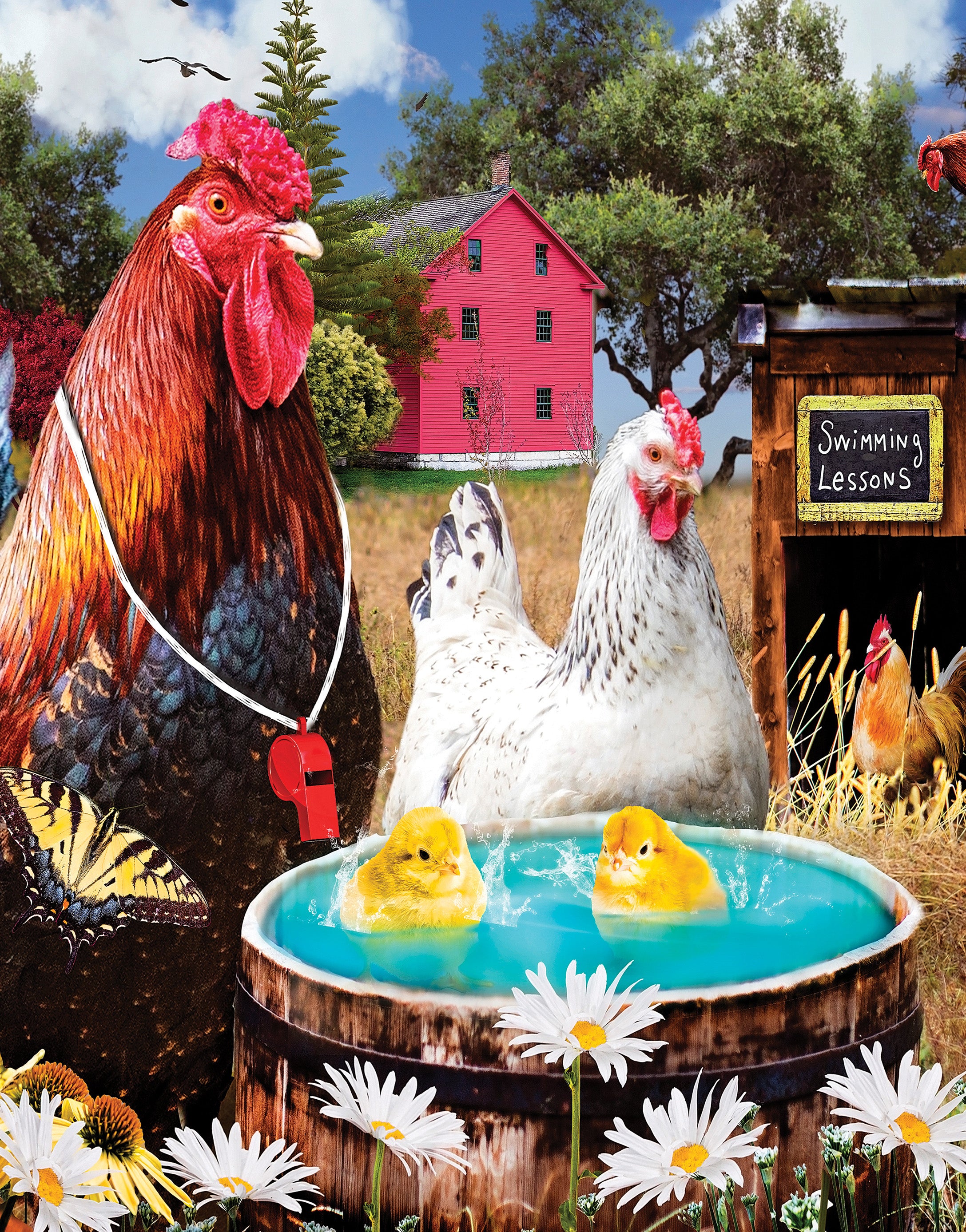 10-minute Break -Swiming Lessons, Karen Burke (100pcs)