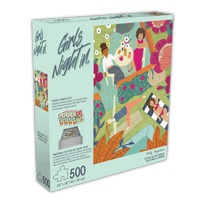 Girls Night in - Coffee in the Garden (puzzle Party Kit) (500pcs)