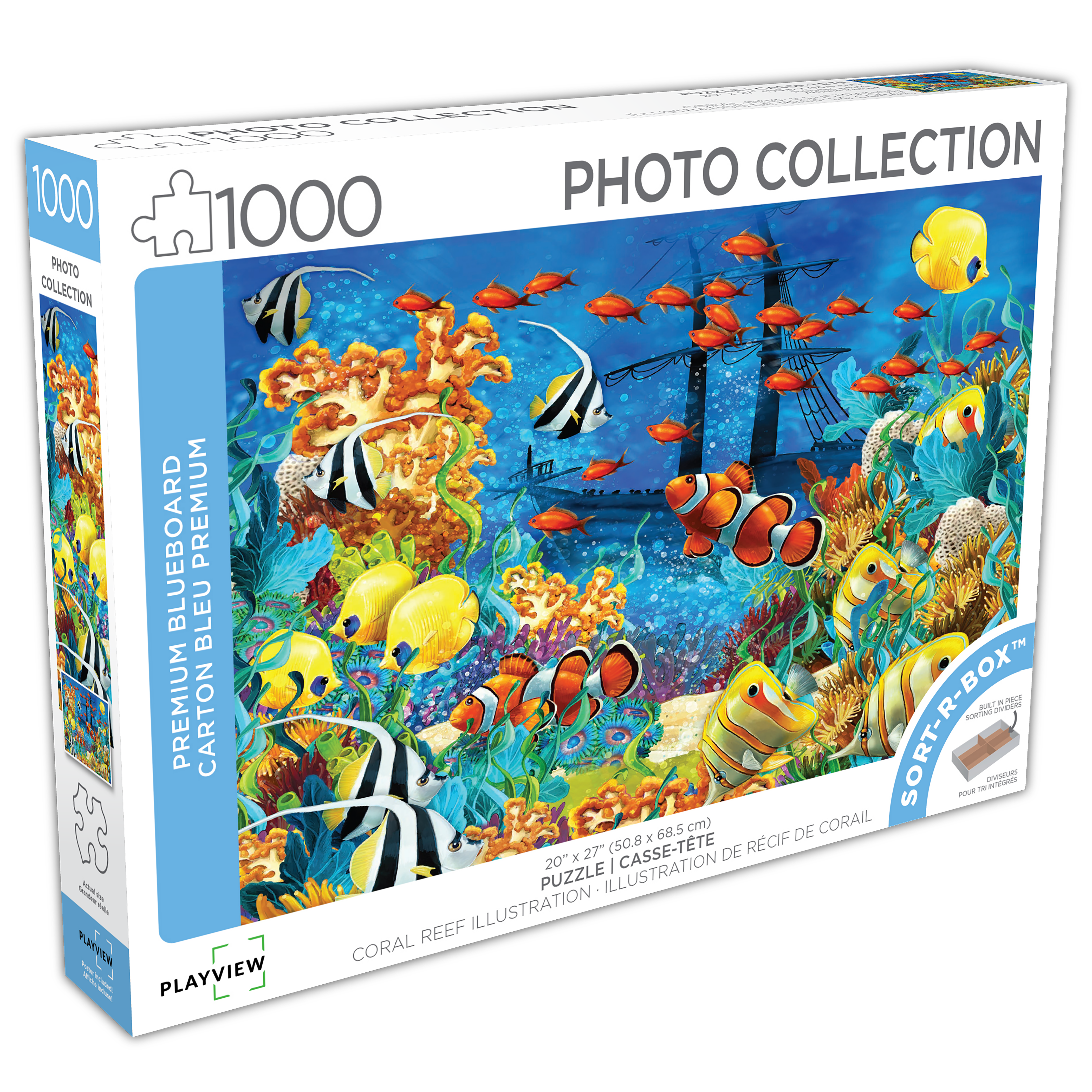 Coral Reef Illustration (1000pcs)