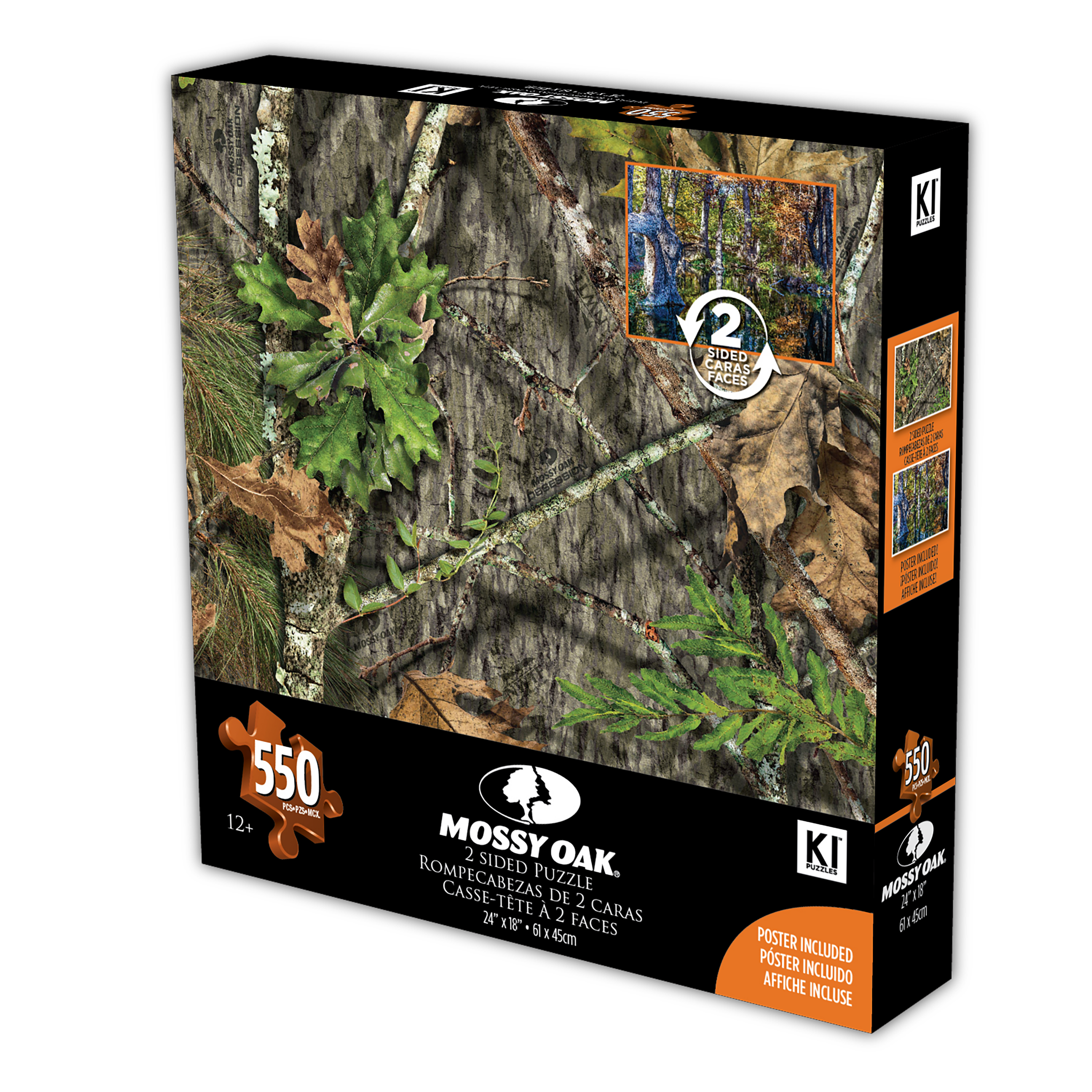 Mossy Oak (2-sided) - Frio River, Texas (550pcs)