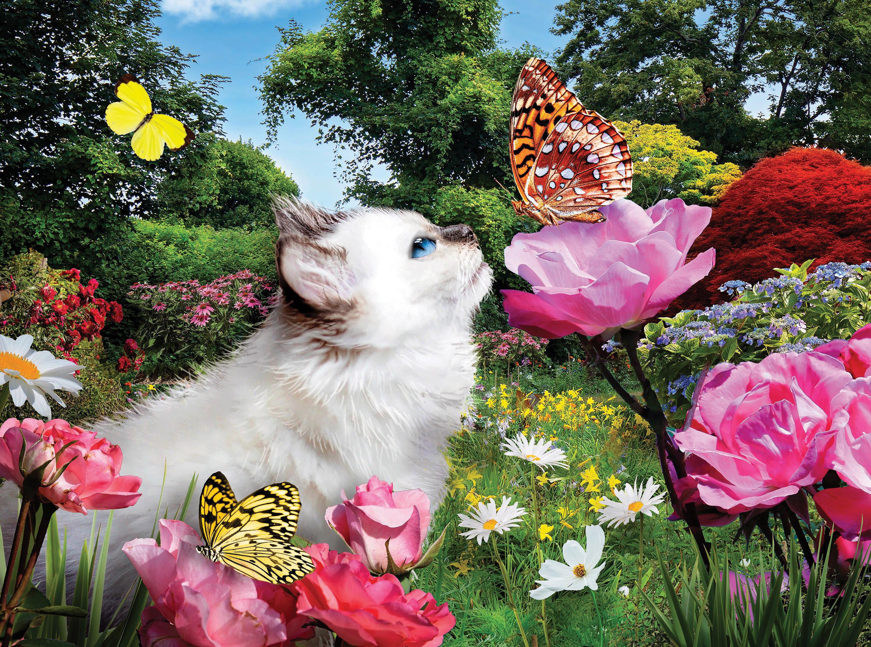 Summer Garden, Karen Burke (1000pcs)