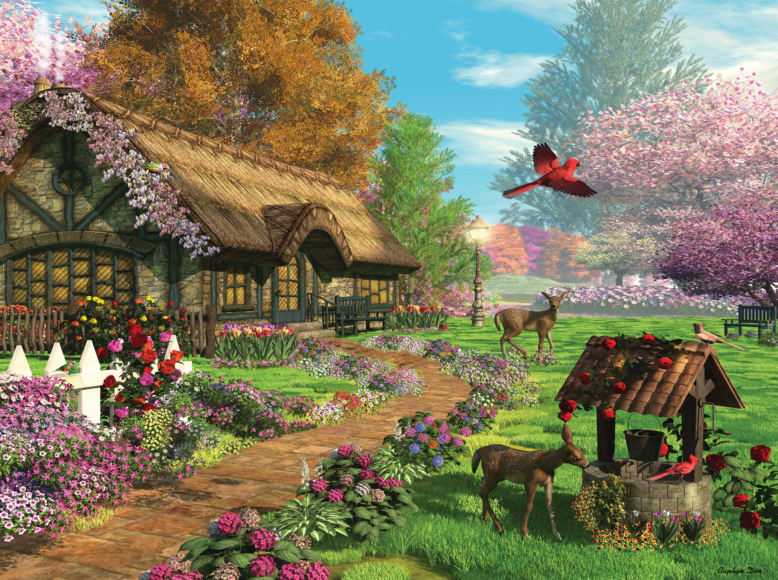 Peaceful Retreat, Caplyn Dor (1000pcs)