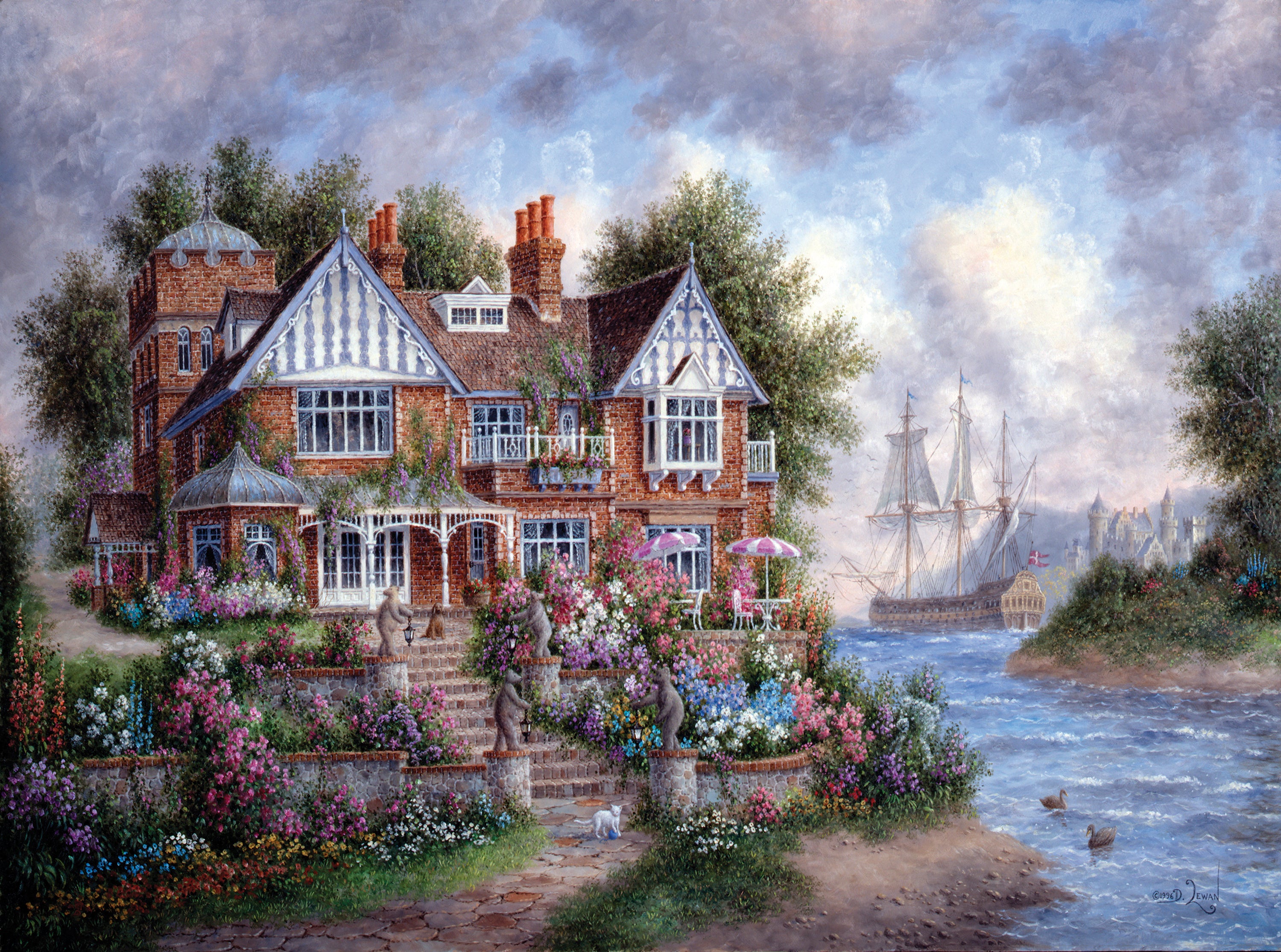 Dr. Puzzle - The Bearister's Mansion, Dennis Lewan (1000pcs)