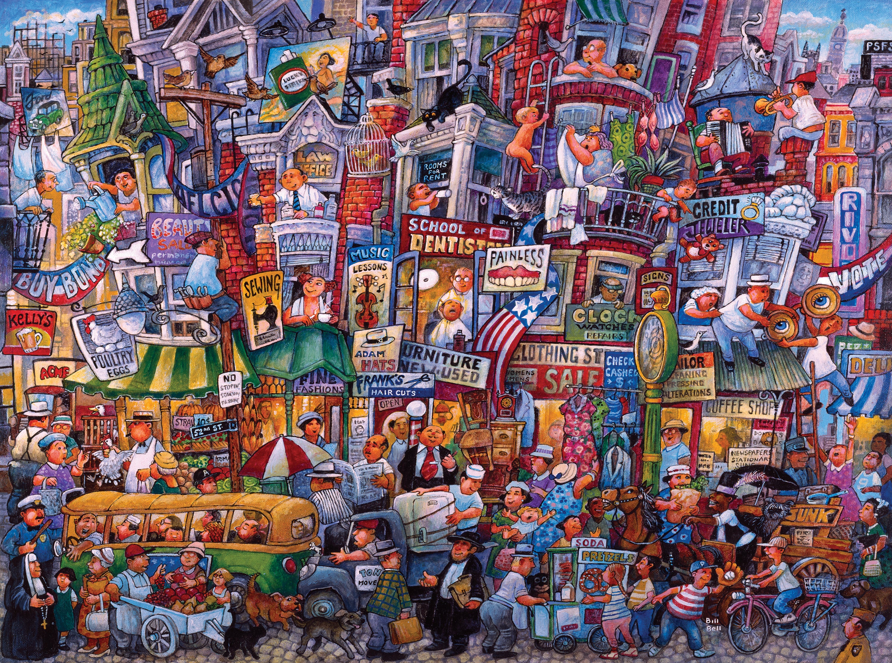 Dr. Puzzle - Where I Show Up, Bill Bell (1000pcs)