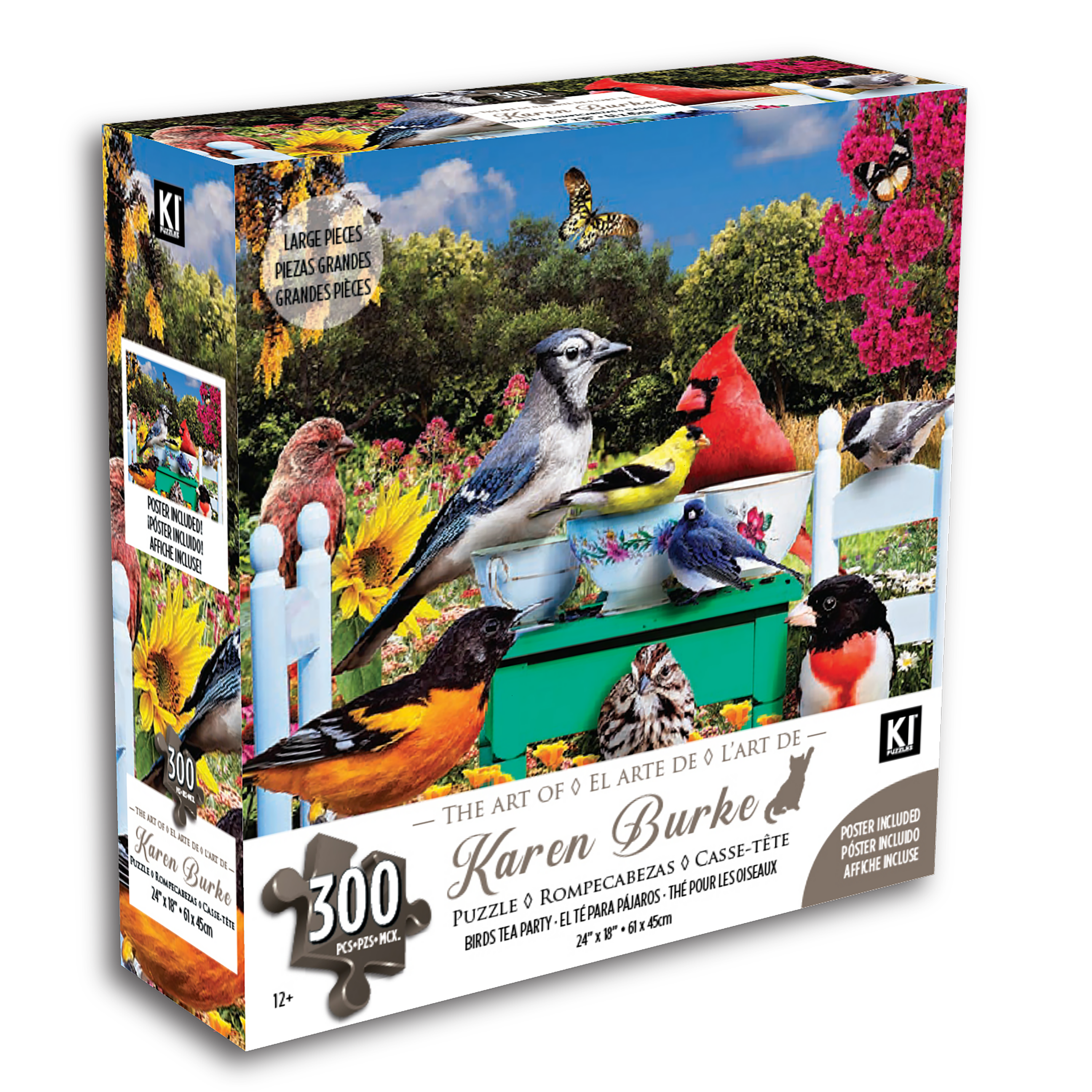 Birds Tea Party, Karen Burke (300pcs)