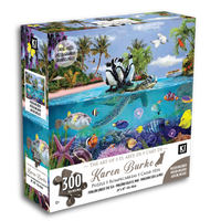 Penguin sous la mer, Karen Burke (300pcs)