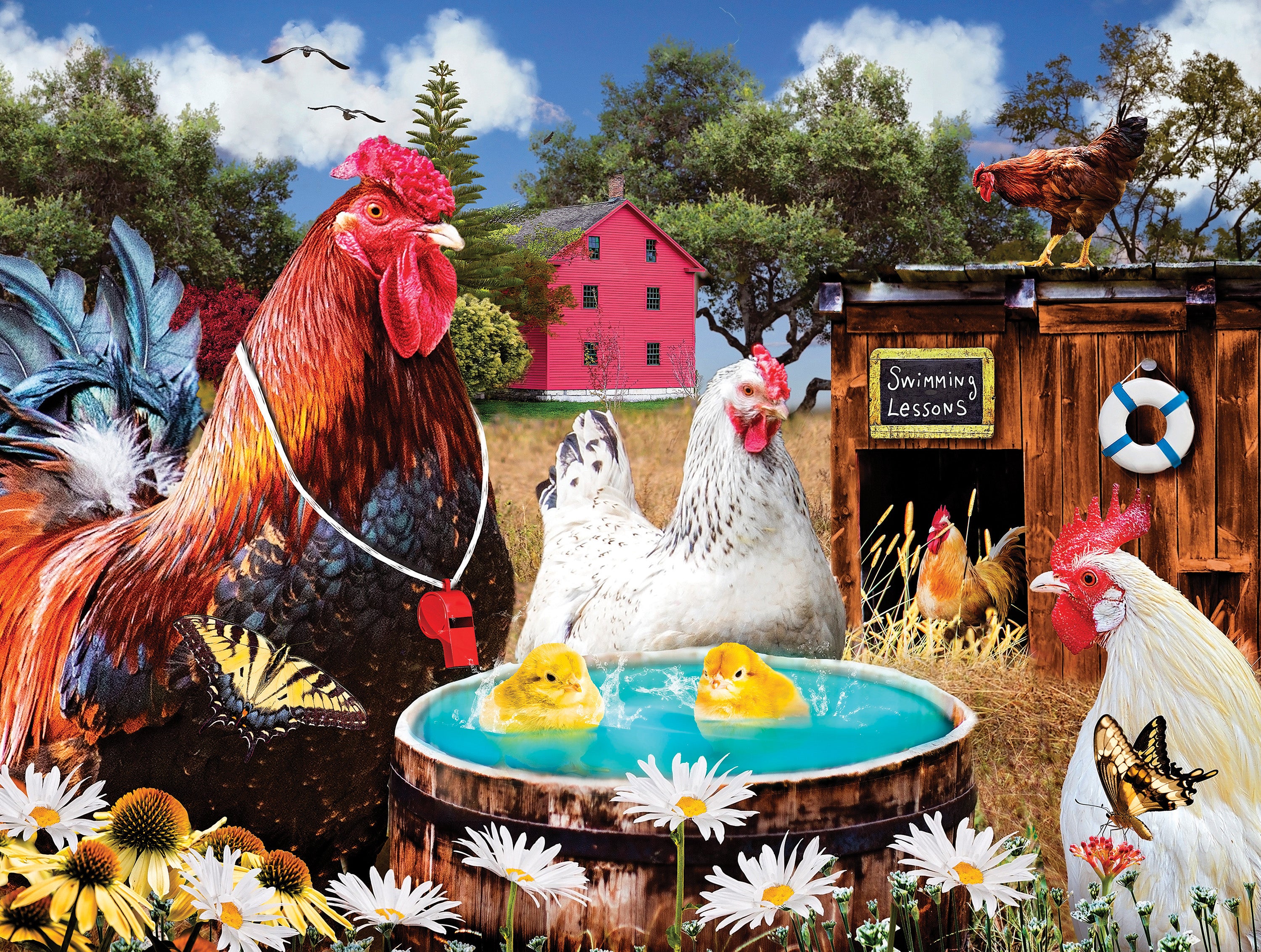 Swimming Lessons, Karen Burke (300pcs)