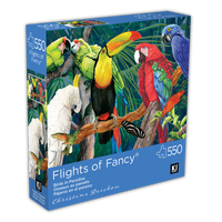 Vols de fantaisie - oiseaux au paradis (550 pc)