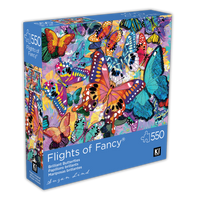 Vols de fantaisie - papillons brillants (550 pc)