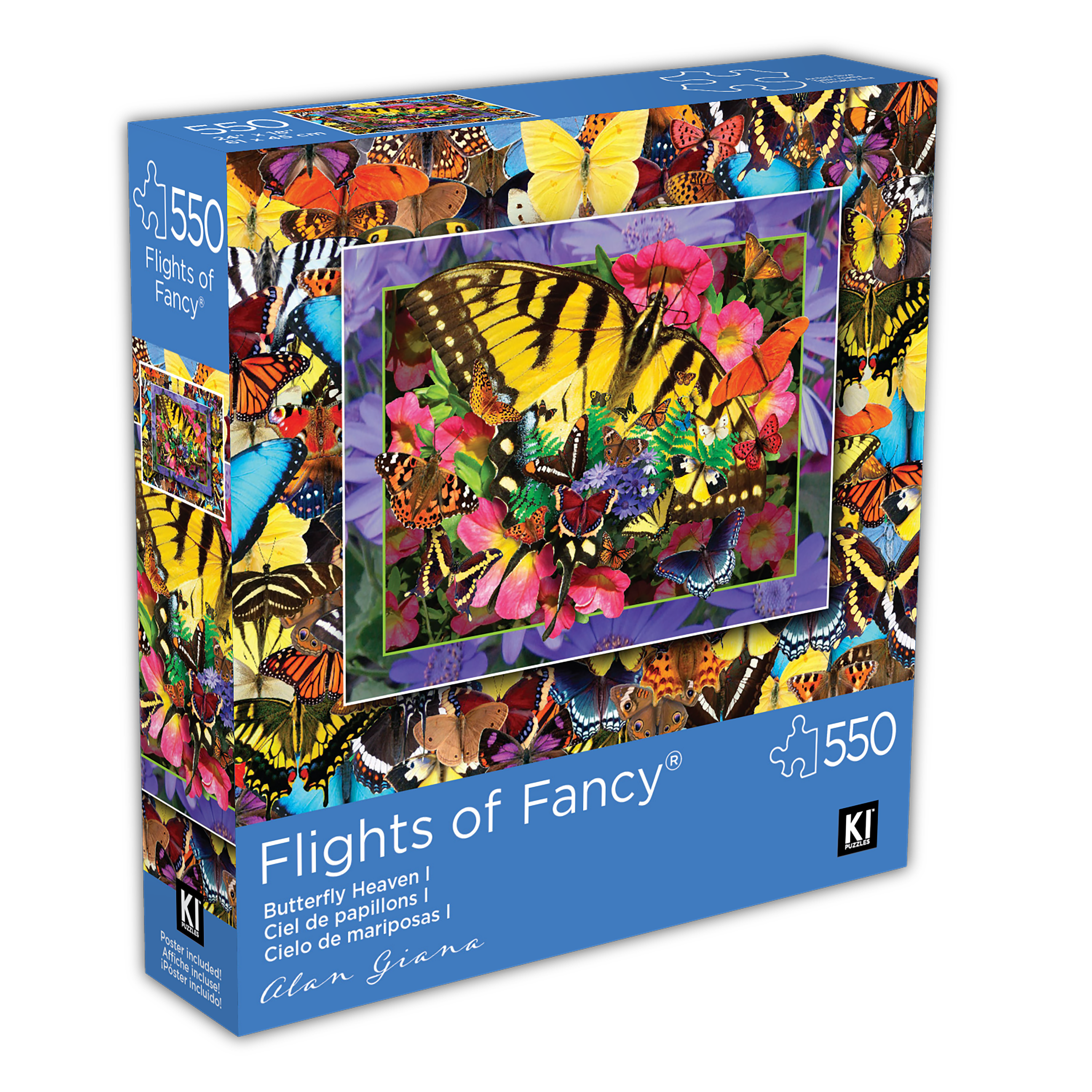 Flights of Fancy - Butterfly Heaven I (550pcs)