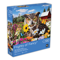 Flights of Fancy - Owl Flower Fiesta (550pcs)