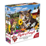 Flights of Fancy - Owl Flower Fiesta, Karen Burke (550pcs)