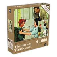 À la maison du camp, Norman Rockwell (1000pcs)