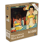 PFG Who's Having More Fun? Norman Rockwell (1000pcs) (Usage/Used - PUZZLES FOR GOOD)