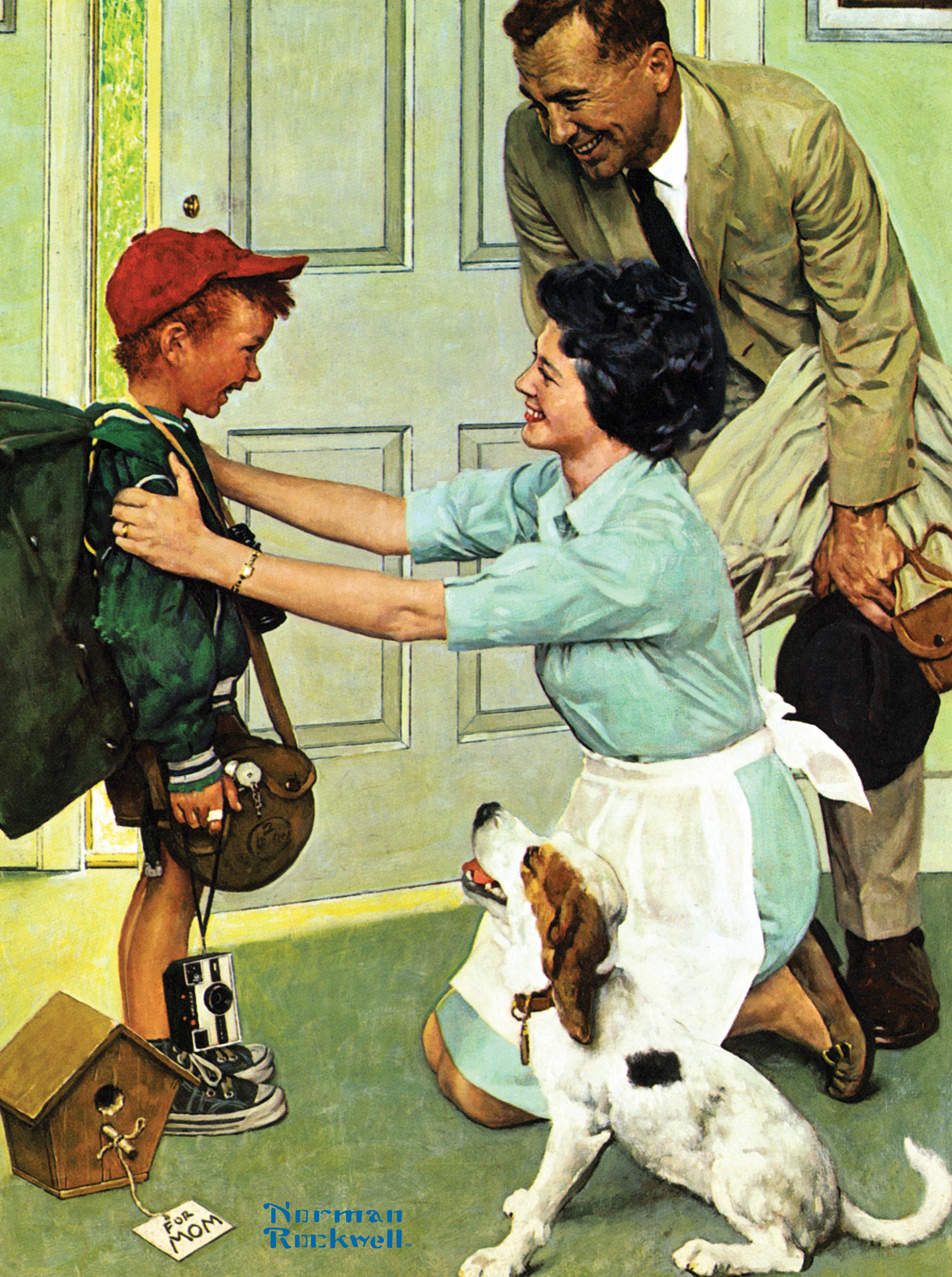 Home From Camp, Norman Rockwell (1000pcs)