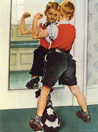 The Muscleman, Norman Rockwell (1000pcs)