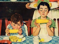 PFG Who's Having More Fun? Norman Rockwell (1000pcs) (Usage/Used - PUZZLES FOR GOOD)